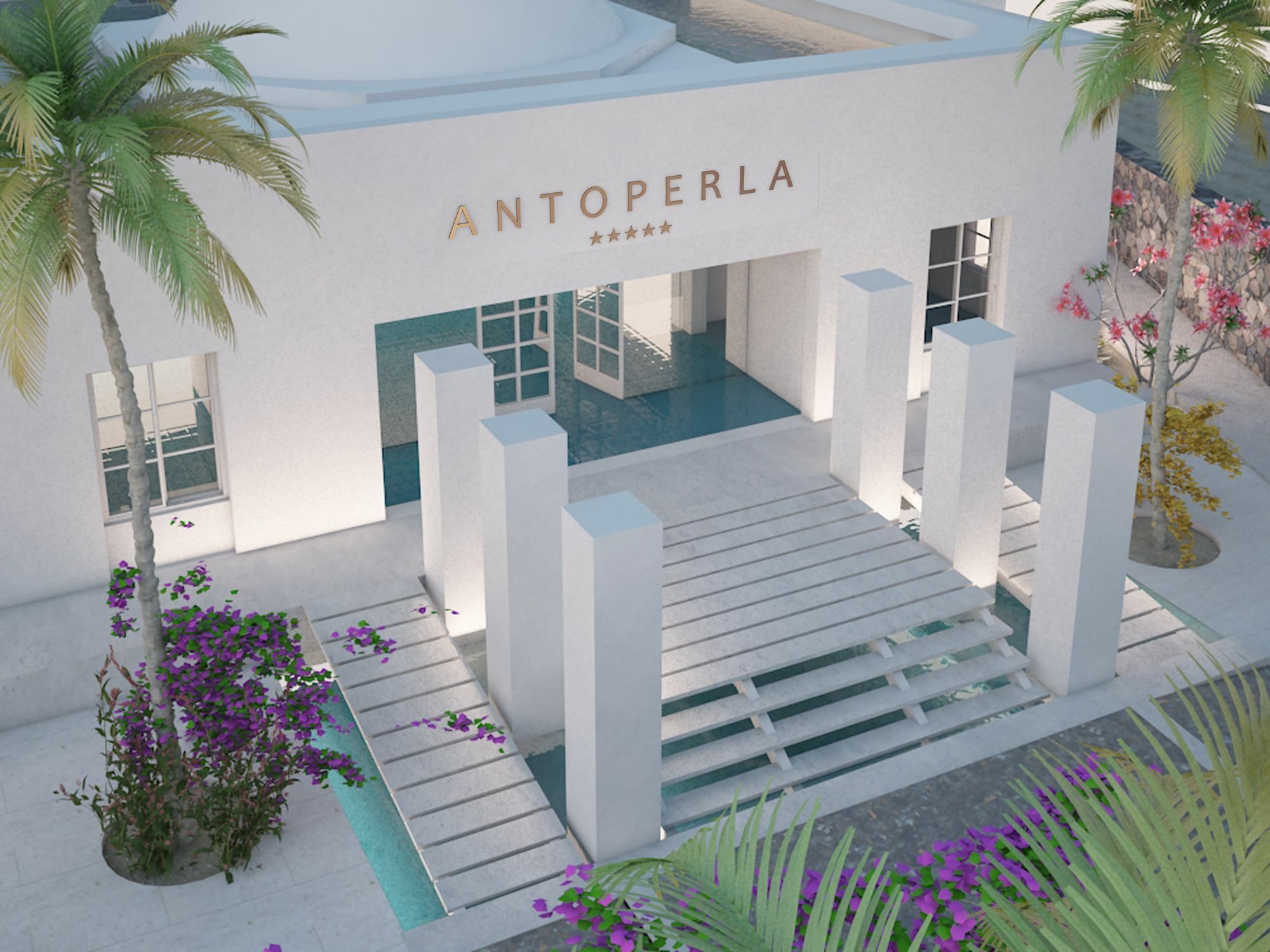 Antoperla Luxury Hotel & Spa Περίσσα Εξωτερικό φωτογραφία